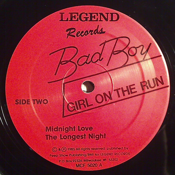 descargar álbum Bad Boy - Girl On The Run