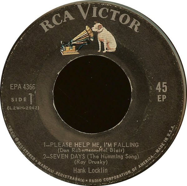 Hank Locklin – Please Help Me, I'm Falling (1960, Vinyl) - Discogs