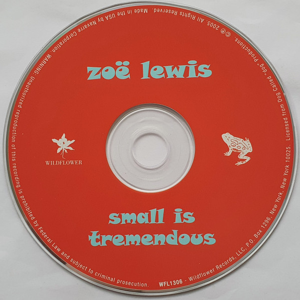 Album herunterladen Zoë Lewis - Small Is Tremendous