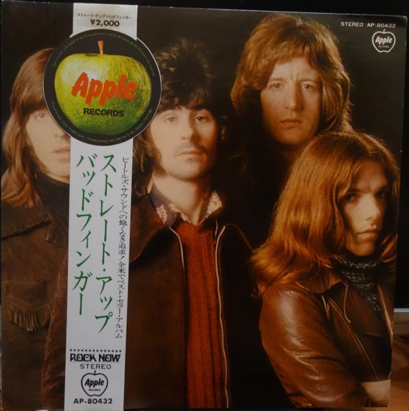 在庫限りの特価 BADFINGER-Straight Up (UK Orig.LP/CS) ロック