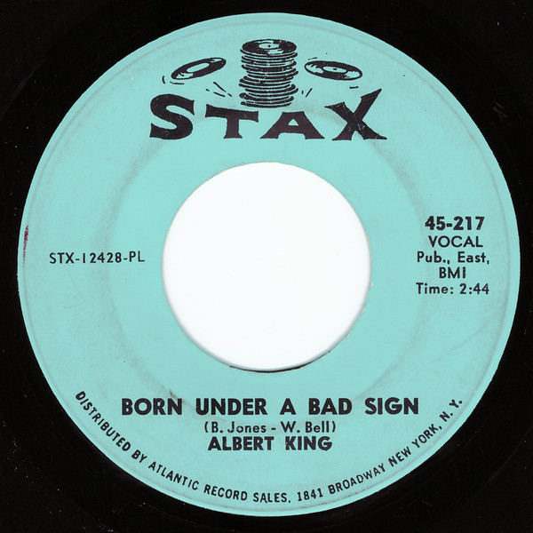 Albert King – Born Under A Bad Sign (1967, Plastic Products