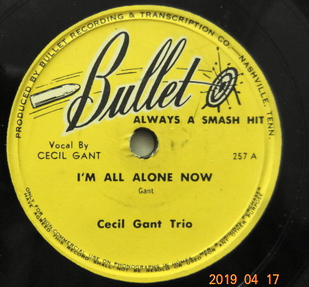 baixar álbum Cecil Gant Trio - Im All Alone Now