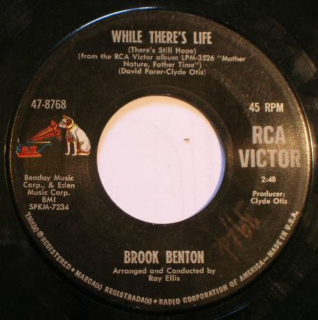 last ned album Brook Benton - While Theres Life Only A Girl Like You