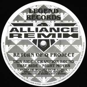 Champion Sound & Night Moves (Alliance Remixes) - Return Of Q Project