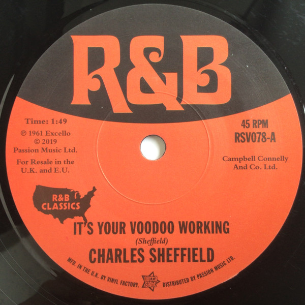 last ned album Charles Sheffield, Prince Conley - Its Your Voodoo Working Im Going Home