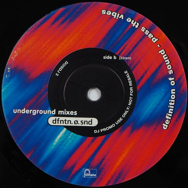 Pass The Vibes (Underground Mixes)