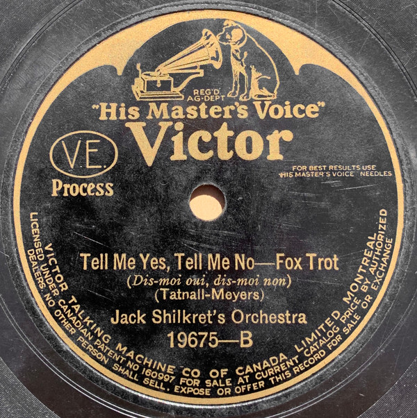 Album herunterladen Jack Shilkret's Orchestra - If You Knew Susie Like I Know Susie Tell Me Yes Tell Me No