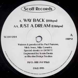 Scoff Boys - Way Back / Just A Dream album cover
