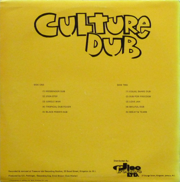 ladda ner album Culture - Culture Dub