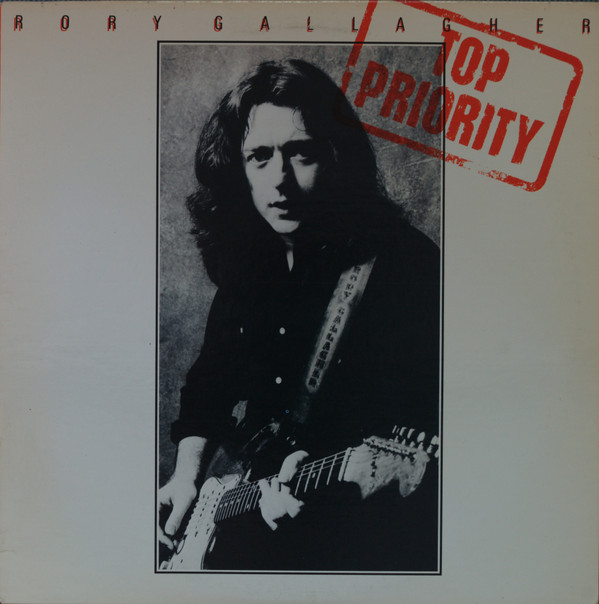 Обложка конверта виниловой пластинки Rory Gallagher - Top Priority