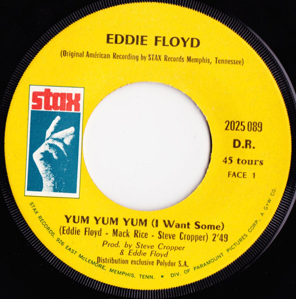 télécharger l'album Eddie Floyd - Yum Yum Yum I Want Some