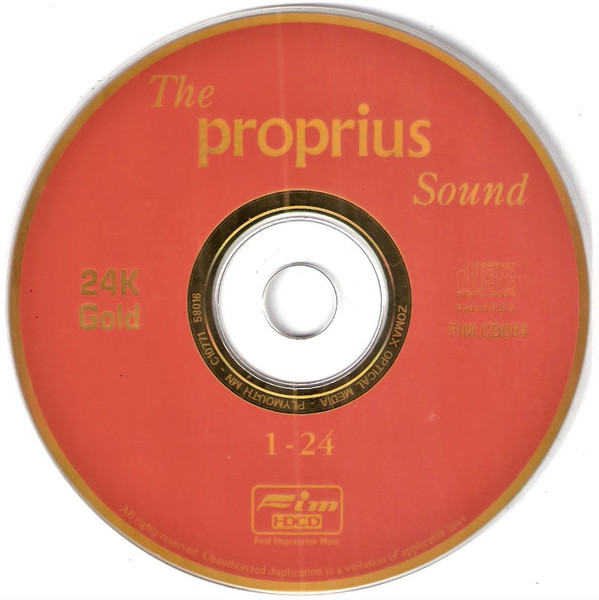 ladda ner album Various - The Proprius Sound