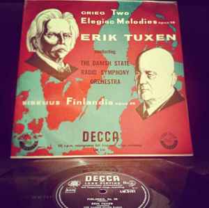 Edvard Grieg - Two Elegaic Melodies, Op. 34 / Finlandia, Op. 26 album cover