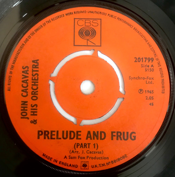 descargar álbum John Cacavas & His Orchestra - Prelude And Frug