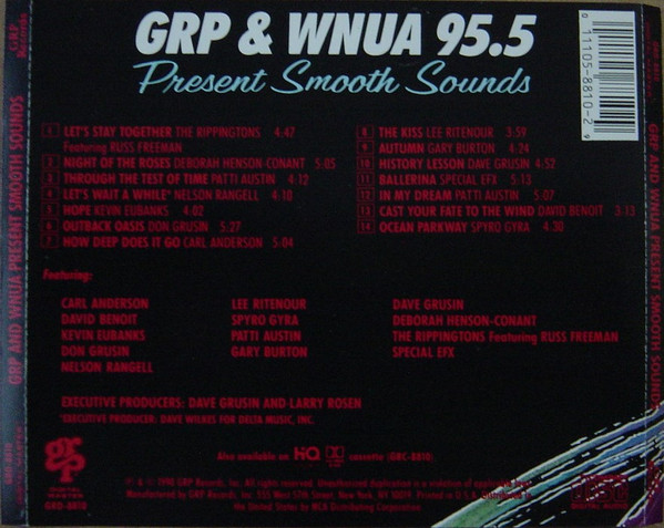 Album herunterladen Various - Grp Wnua 955 Present Smooth Sounds