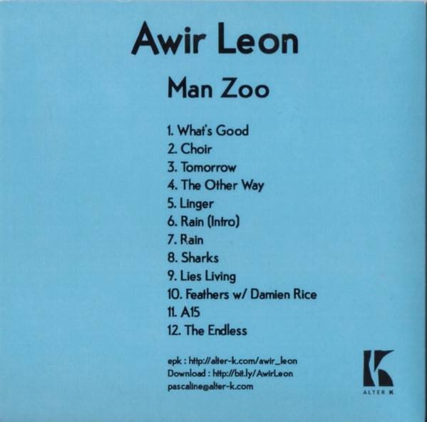 Awir Leon – Man Zoo (2019, CDr) - Discogs