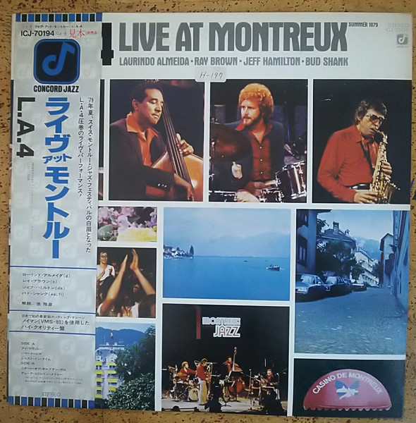 LA4 – Live At Montreux Summer 1979 (1996, CD) - Discogs