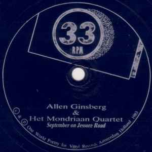 September On Jessore Road / Grüss Aus Wien - Allen Ginsberg & Het Mondriaan Quartet / Niew Hip Stilen
