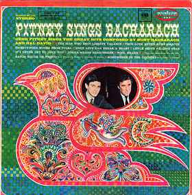 Gene Pitney - Pitney Sings Bacharach album cover