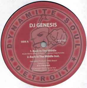 DJ Genesis - Back In The Middle album cover