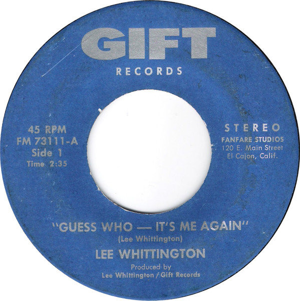 Album herunterladen Lee Whittington - Guess Who Its Me Again Loving Me Country Style