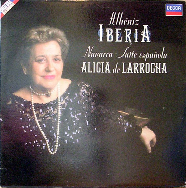 Albéniz, Alicia De Larrocha - Iberia • Navarra • Suite Espaňola | Releases  | Discogs