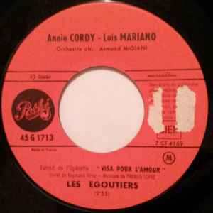 Annie Cordy - Les Egoutiers / Twist Contre Twist album cover