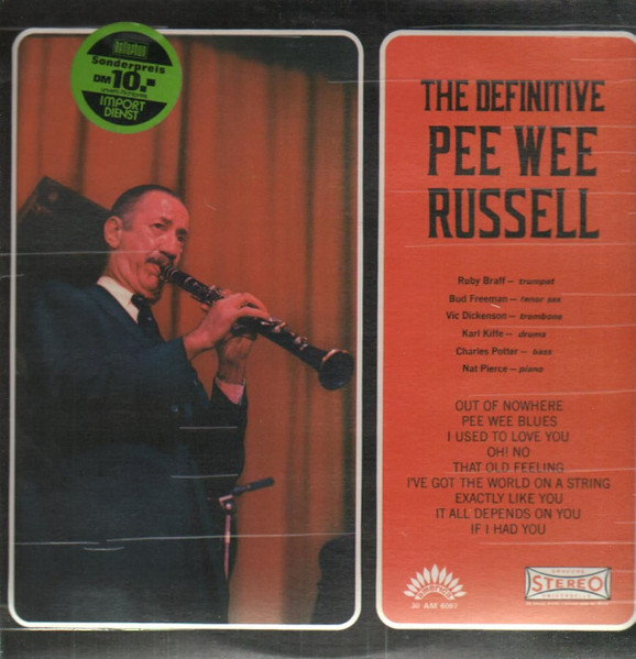 Pee Wee Russell – Portrait Of Pee Wee (1958, Vinyl) - Discogs