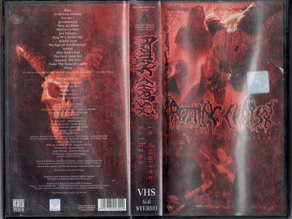 Rotting Christ – Non Serviam - A 20 Year Apocryphal Story (2009, DVD) -  Discogs