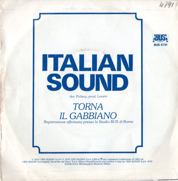 Album herunterladen Italian Sound - Torna