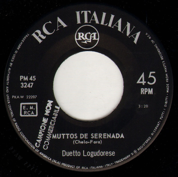baixar álbum Duetto Logudorese - Muttos De Serenada Parto De Capella