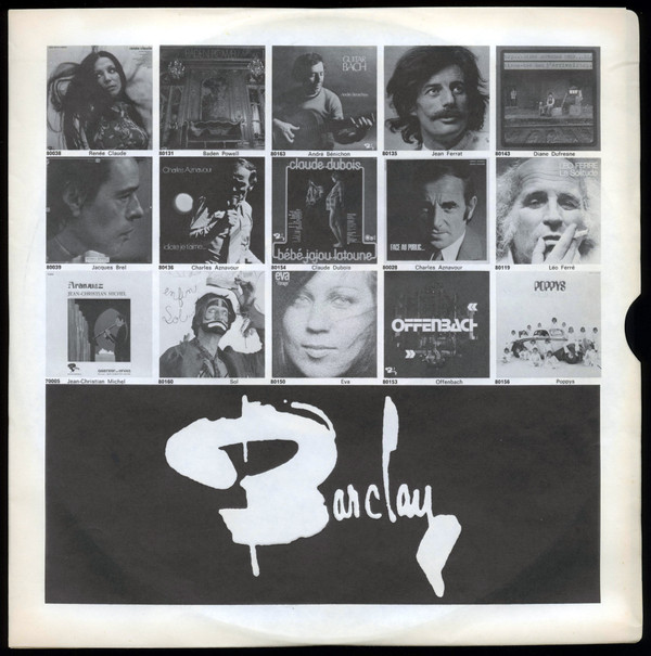 Robert Charlebois - Charlebois | Barclay (80123) - 17