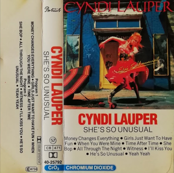 Cyndi Lauper u003d シンディ・ローパー – She's So Unusual u003d NYダンステリア (1984