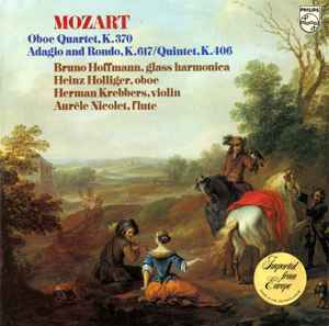 Wolfgang Amadeus Mozart - Oboe Quartet, K.370; Adagio and Rondo, K.617/ Quintet, K.406 album cover