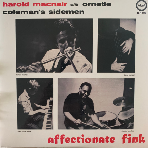 Harold McNair With Ornette Coleman's Sidemen – Affectionate Fink 