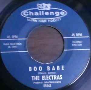 The Electras (5) - Can't You See It In My Eyes / Boo Babe album cover