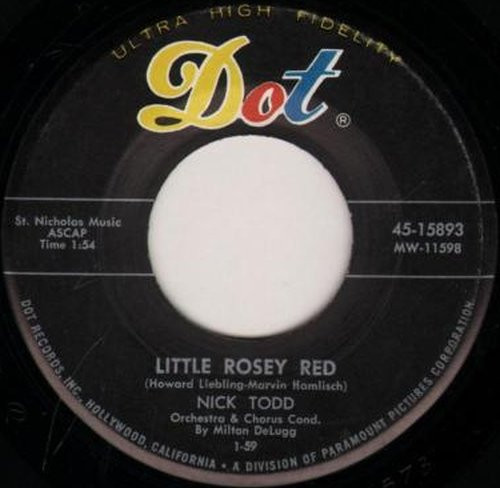 baixar álbum Nick Todd - Red Roses For A Blue Lady Little Rosey Red