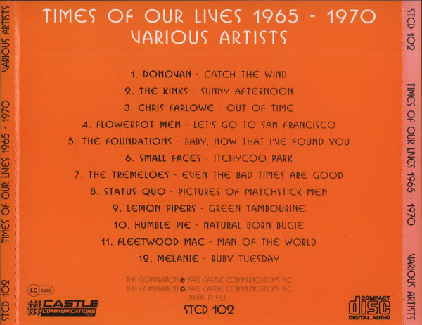 descargar álbum Various - Times Of Your Life 1965 1970 Vol 2