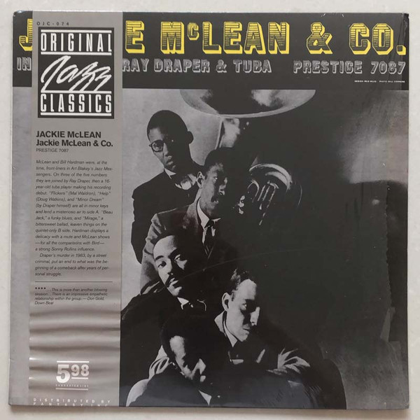 Jackie McLean – Jackie McLean & Co. (1983, Vinyl) - Discogs