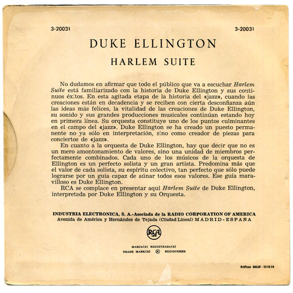ladda ner album Download Duke Ellington Duke Ellington And His Orchestra - Harlem Suite album
