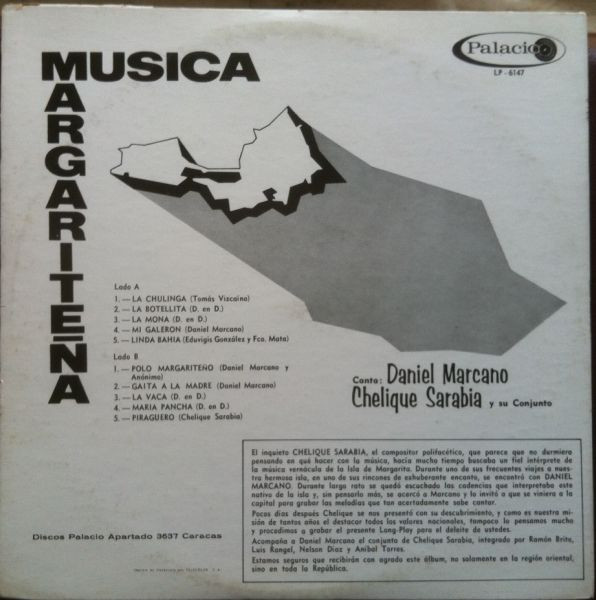 baixar álbum Chelique Sarabia Y Su Conjunto, Daniel Marcano - Musica Margariteña