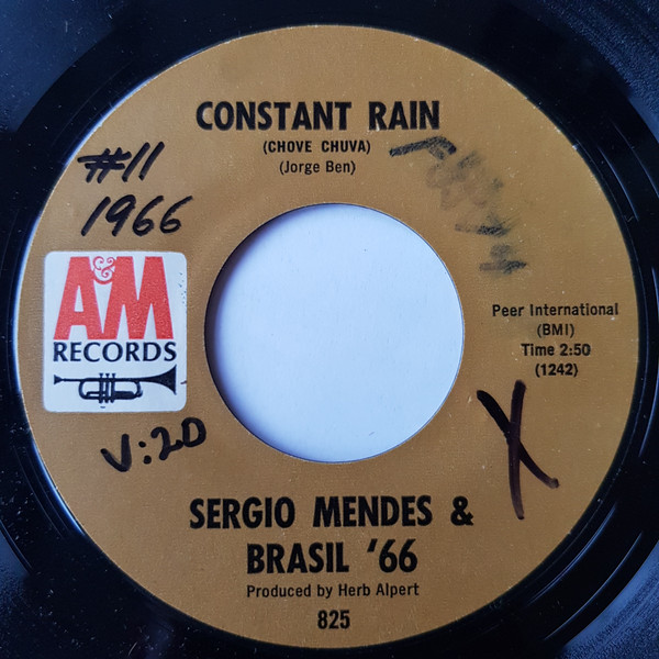 Sérgio Mendes & Brasil '66 – Constant Rain (Chove Chuva) (1966