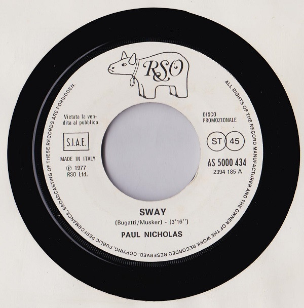 ladda ner album Paul Nicholas - Sway