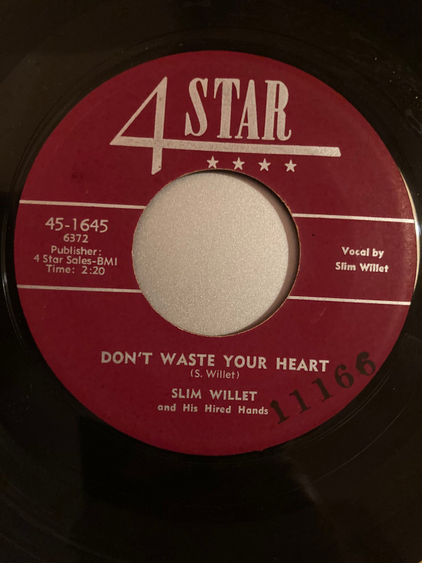 last ned album Slim Willet And His Hired Hands - Shibuya Dont Waste Your Heart