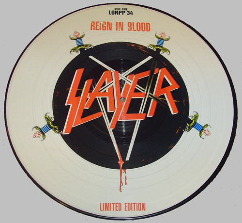 La Rana Discos - Vinilo Slayer - Reign in Blood - Nuevo y