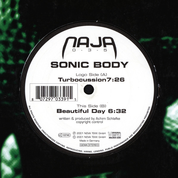 descargar álbum Sonic Body - Turbocussion Beautiful Day