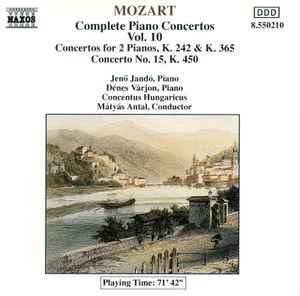 Wolfgang Amadeus Mozart - Complete Piano Concertos, Vol. 10 album cover
