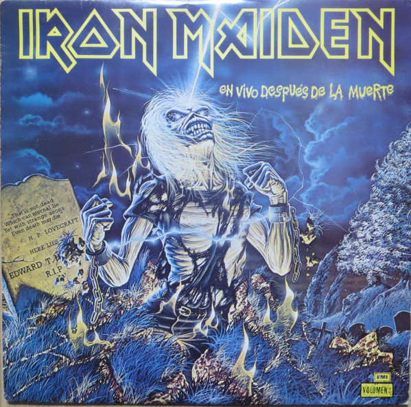 Iron Maiden – Live After Death (Volume Two) (1985, Vinyl) - Discogs