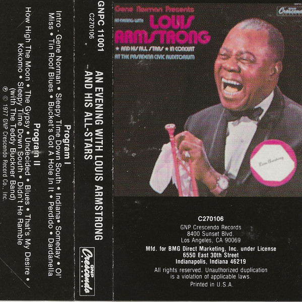 Louis Armstrong And His All-Stars - An Evening With Louis