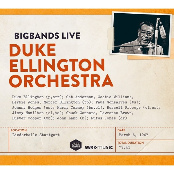 Duke Ellington Orchestra – Liederhalle Stuttgart 1967 (2020, CD